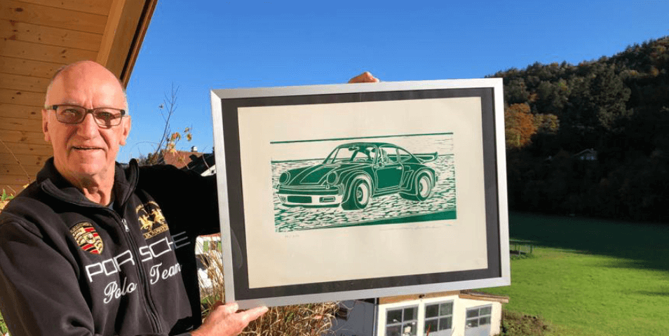 gruener Porsche